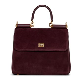 Dolce & Gabbana Dames, Tassen, Bruin, Maat: ONE Size Leer