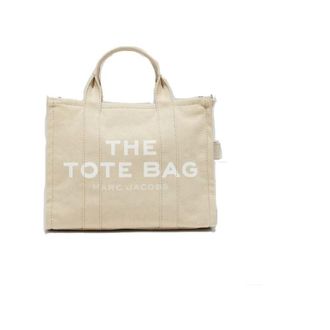 Marc Jacobs Tote Bags, female, Beige, Size: ONE SIZE The Canvas Medium Tote Bag