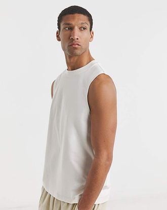 Jacamo Pure Cotton Tank Vest