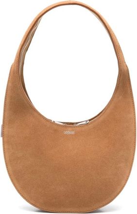 Coperni Tassen, Dames, Bruin, ONE Size, Su&egrave;de, Soft Swipe Bag