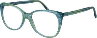 Andy Wolf Cat Eye Optisch Montuur - unisex - Brillen - Groen - ONE Size - Wol - Accessoires