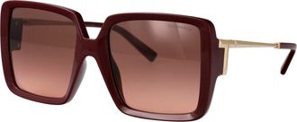 Tiffany & Co. Womens Sunglasses Burgundy Injected
