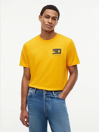 Tommy Hilfiger Logo Graphic Jersey Crew Neck T-Shirt