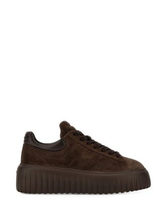 Hogan Ledersneaker mit H-Streifen