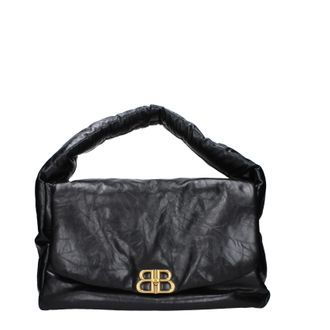 Balenciaga Monaco Umh&auml;ngetasche Damen Leder Schwarz