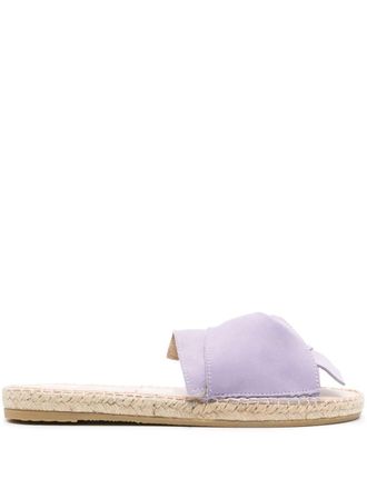 Manebì Espadrilles con dettaglio attorcigliato - Viola