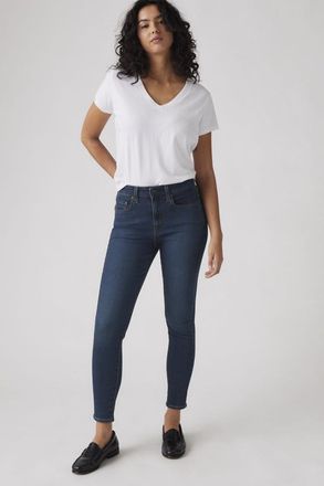 Levi's Vaqueros Skinny de tiro alto 721 - Mujer - 24X30 - Azul / Eternal Indigo Drk Tint