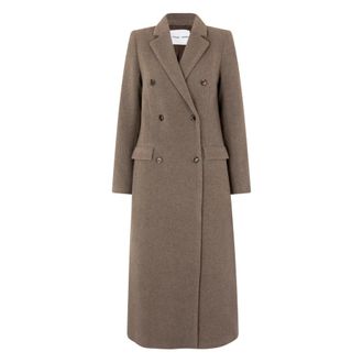 Sams&oslash;e & Sams&oslash;e Dames, Mantels, Bruin, Maat: XS Wol