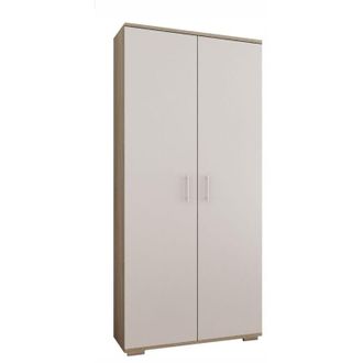 OEM Armadio California, Due Ante, P2, 80 Cm, Sonoma, Bianco