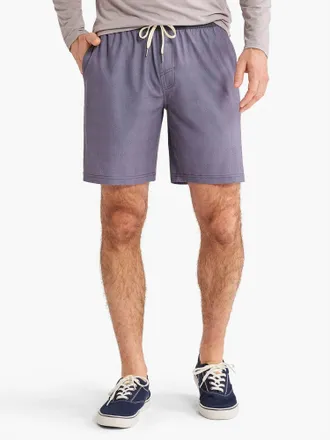 Fair Harbor One Casual Cotton Short In Dusk Diamonds