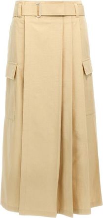 Kenzo Dames, Rokken, Beige, Maat: XS Katoen