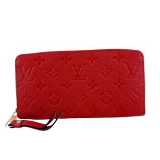 Louis Vuitton Pre-owned Clutches, female, Red, Size: ONE SIZE Pre-owned Empreinte Long Wallet (bi-fold)