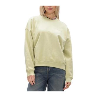 Modstr&ouml;m Niarnmd Sweat - Dames - Sweatshirts - Groen - S - Katoen - Hoodies & sweatvesten