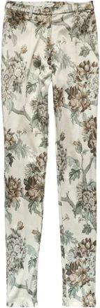 Acne Studios Pantalones ajustados estampados - Trousers - Mujer - Multicolor - S