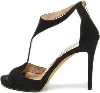 Jimmy Choo London Sandali Lana con dettaglio cut-out 100mm - Nero
