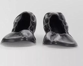 Maison Margiela leather ballerina flats