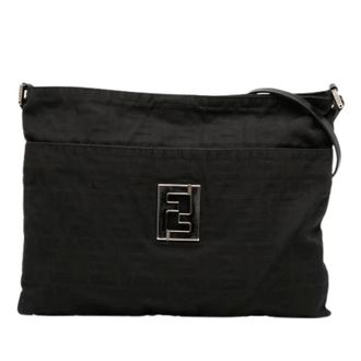 Fendi Borsa a tracolla Pre-owned in tela - - Pre-owned - Donna - Nero - ONE SIZE
