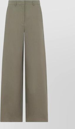 Giorgio Armani linen wide-leg trousers