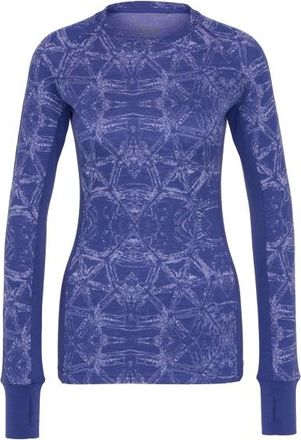Stoic Merino225 StensundSt. L/S Merinoshirt f&uuml;r Damen | blau/lila