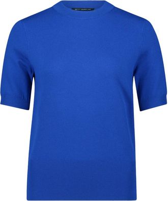 Betty Barclay Truien & Vesten, Dames, Blauw, 4Xl, Kortemouw Gebreide Trui