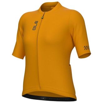 Al&eacute; Pragma Color Block Off Road S/S Jersey Velotrikot f&uuml;r Damen | orange