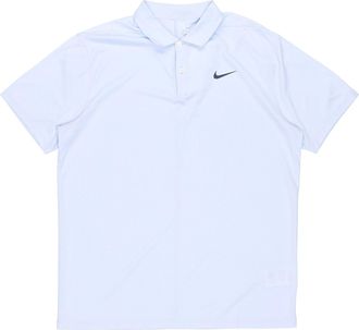 Nike Dri-fit Victory Logo Quick Dry Breathable Sports Short Sleeve Polo Shirt Light Blue BV0355-407