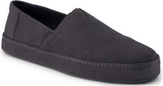 Toms Alpargata Premium Slip On in Dark Grey at Nordstrom, Size 11.5