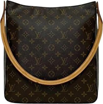 Louis Vuitton Pre-owned Canvas Schoudertas - Dames - Vintage Schoudertas - Bruin - ONE Size - Vintage