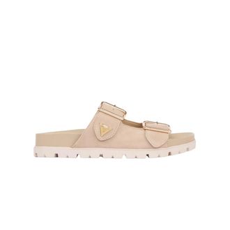 Guess Dames, Schoenen, Beige, Maat: 41 EU Leer
