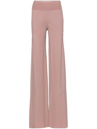 Rick Owens Bias flare-leg trousers - Pink