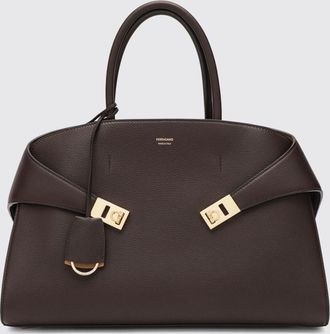 Ferragamo Borsa Hug L Ferragamo in pelle a grana