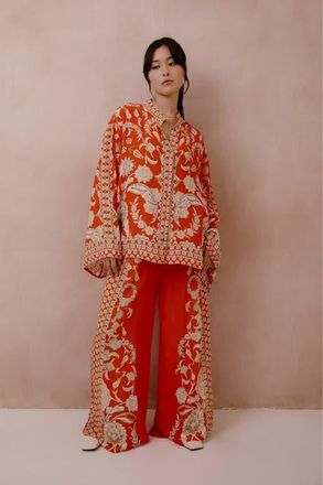 Raishma Sapphira Shirt in Floral at Nordstrom, Size 12 Uk