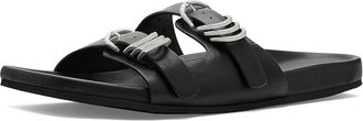 Rag & Bone Rue Slides Womens Sandals Black : EU 41 (US Womens 11) M, Leather