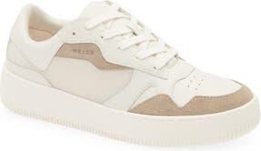 Reiss Ruth Platform Sneaker in Taupe at Nordstrom Rack, Size 8.5Us / 39Eu