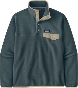Patagonia Lightweight Synch Snap-T P/O Fleecepullover f&uuml;r Herren | blau