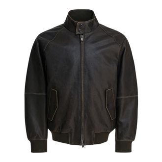 Baracuta Leather Jackets, male, Brown, Size: 2XL G9 Leather Jacket