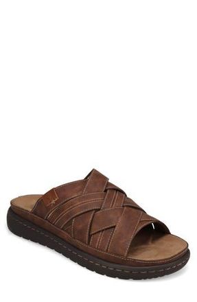 Dockers Seville Slide Sandal in Dark Tan at Nordstrom Rack, Size 11