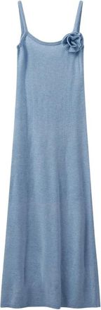 The Garment Dames, Jurken, Blauw, Maat: 2XS Wol