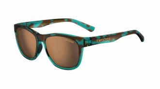 Tifosi Womens Swank Sunglasses In Blue Confetti (Polar Lenses)