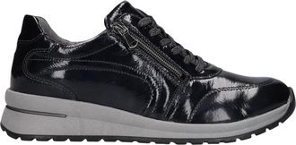 Waldl&auml;ufer H-Inessa - Dames - Sneakers - Blauw - 37 1/2 EU - Leer - Schoenen