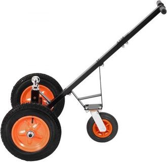 OEM Plataforma Rodante Para Remolque, Capacidad De Peso De La Barra De Tracci&oacute;n De 544 Kg, Altura Ajustable De 460 Y 560 Mm, Bola De 50,8 Mm, Neum&aacute;ticos D