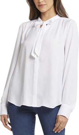 NYDJ Nydj Tie Neck Blouse