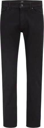 HUGO BOSS Mens Regular Jeans in Black - Size 33W/36L