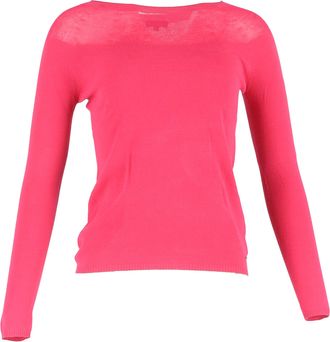 Escada Escada-trui van roze wol