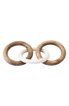 RENWIL Lusine 3 Chain Link Statue in Natural at Nordstrom
