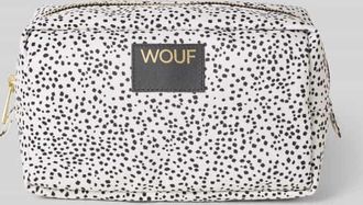 Wouf Kosmetiktasche mit Label-Detail Modell Panna in Offwhite, Gr&ouml;&szlig;e 1