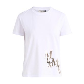 Max Mara T-Shirts, female, White, Size: M T-Shirt