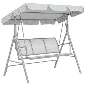 OUTSUNNY Columpio de jard&iacute;n 171x108x154 cm gris