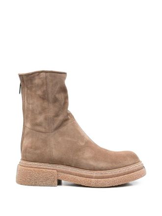 Alberto Boots Short Brown Gill