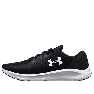Under Armour Charged Pursuit 3 4E Wide Black White 3025801-001